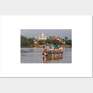 Boats on the Hooghly 05 Posters and Art